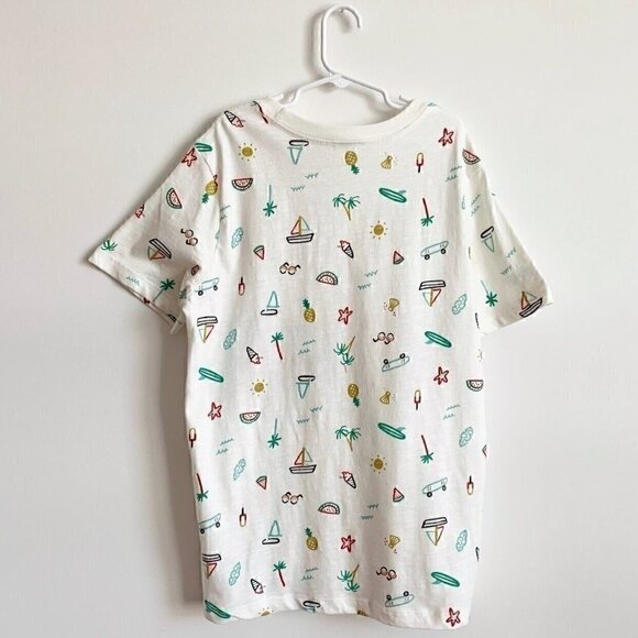 NEW Hanna Andersson Boy Print Tee In Cotton Jersey - Picture 2 of 7